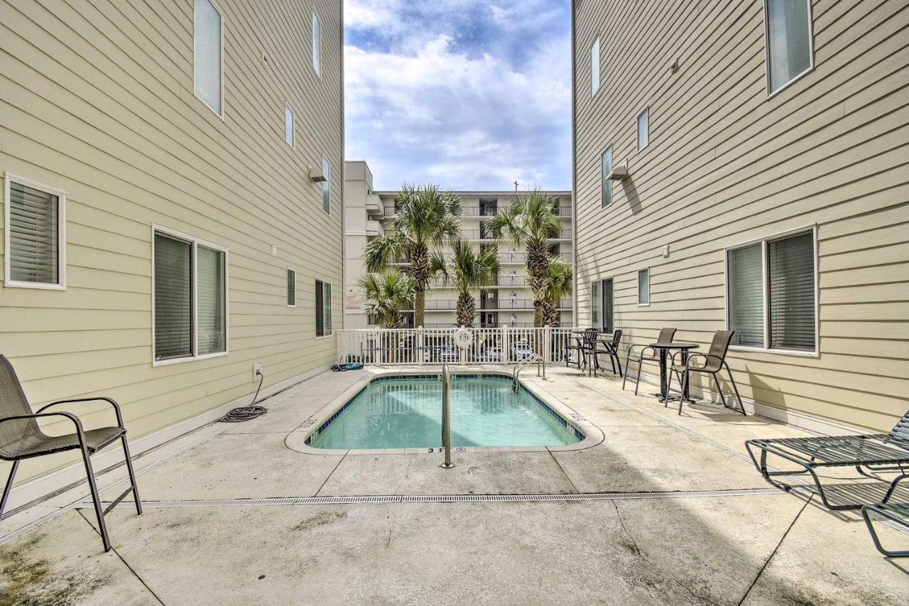 Roomy North Myrtle Beach Condo, Walk To Beach 외부 사진