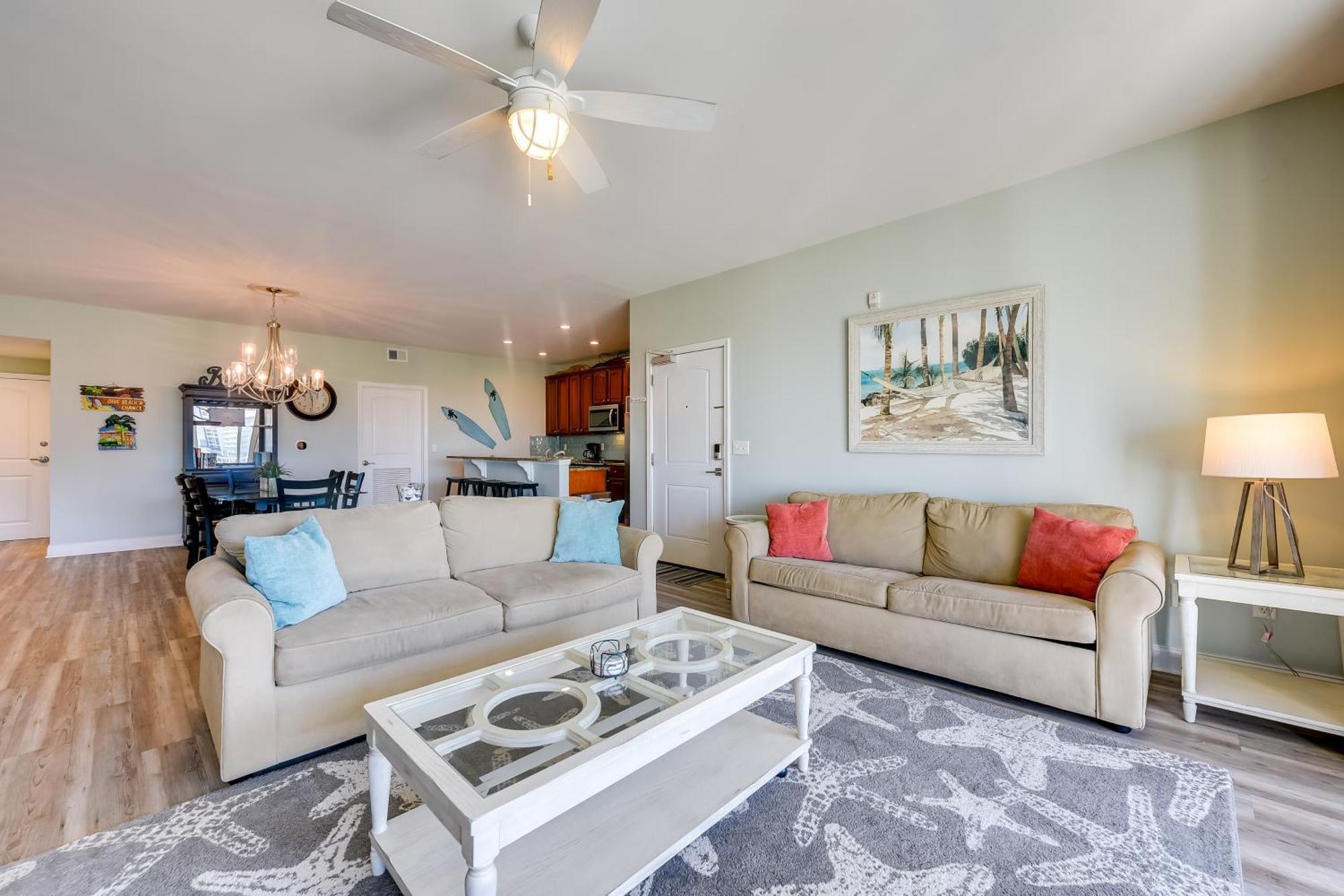 Roomy North Myrtle Beach Condo, Walk To Beach 외부 사진